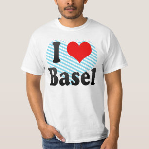Camiseta Eu amo Basileia, suiça