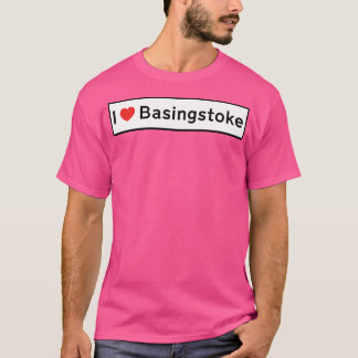 Camiseta Eu Amo Basingstoke