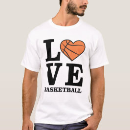 Camiseta Eu Amo Basquetebol
