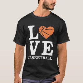 Camiseta Eu Amo Basquetebol