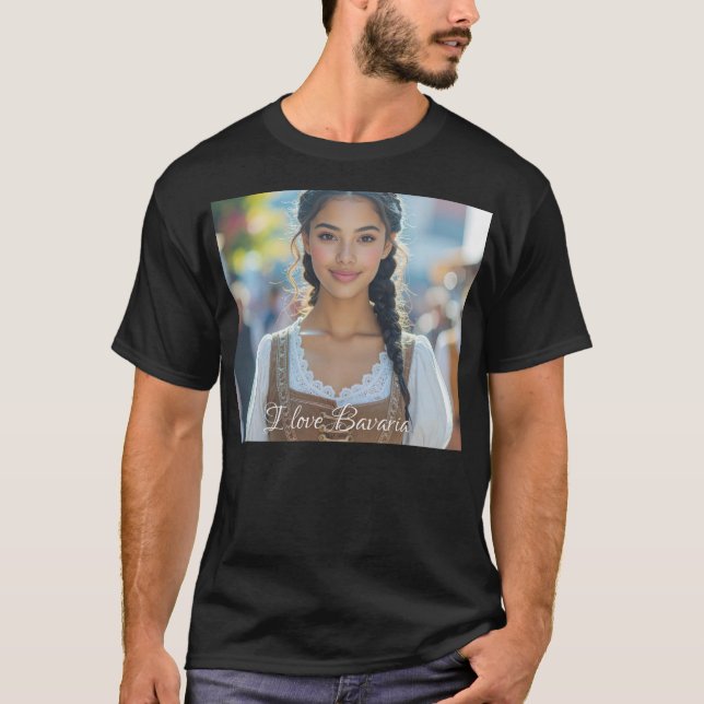 CAMISETA EU AMO BAVIERA (Frente)