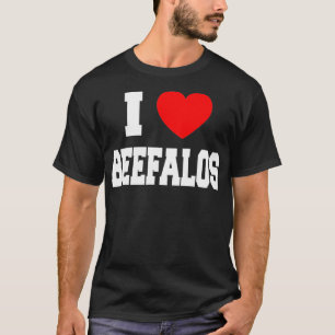 Camiseta Eu Amo Beefalos