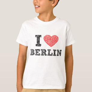 Camiseta Eu amo Berlim