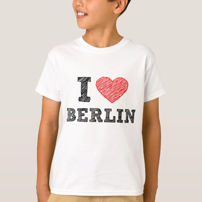Camiseta Eu amo Berlim (Frente)