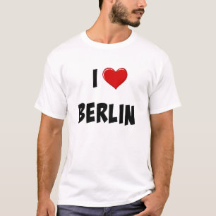 Camiseta Eu amo Berlim
