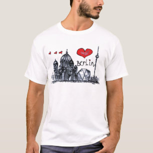 Camiseta Eu amo Berlim