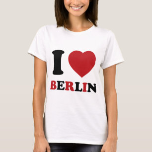 Camiseta Eu amo Berlim