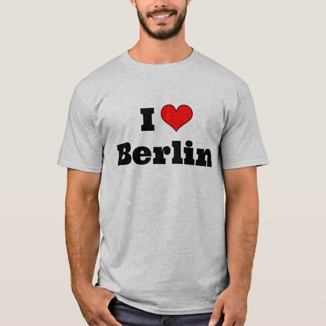 Camiseta Eu Amo Berlim (Frente)