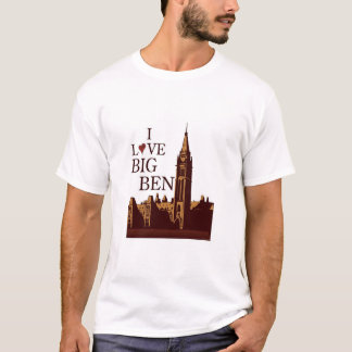 Camiseta Eu amo Big Ben