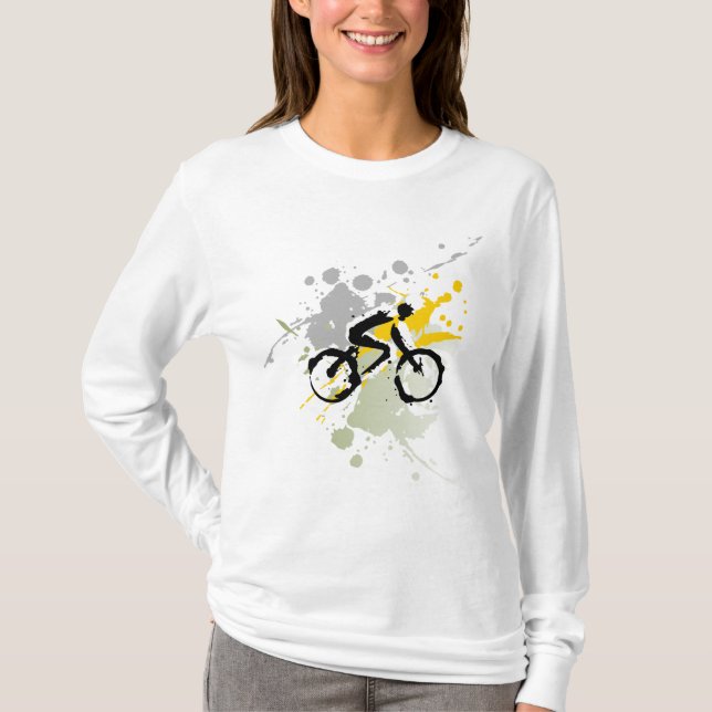 Camiseta Eu amo Biking (Frente)