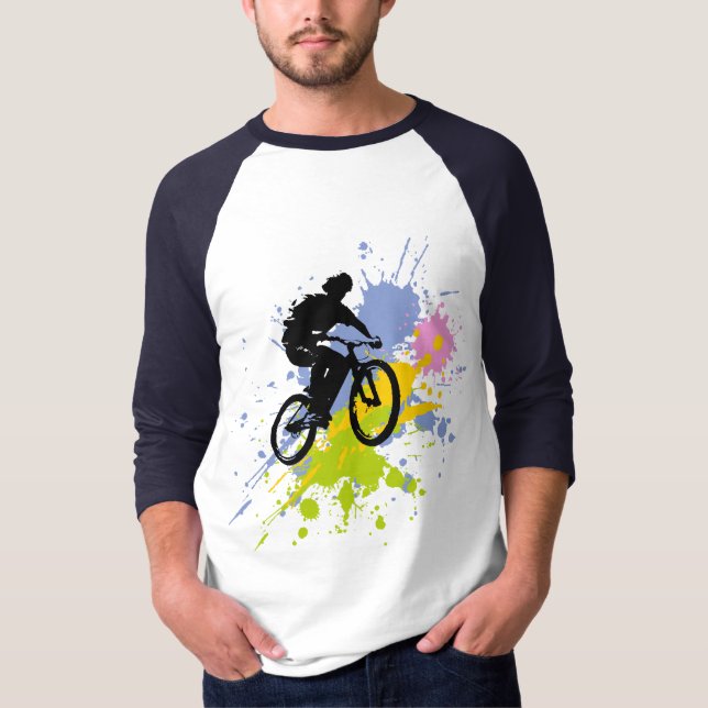 Camiseta Eu amo Biking (Frente)