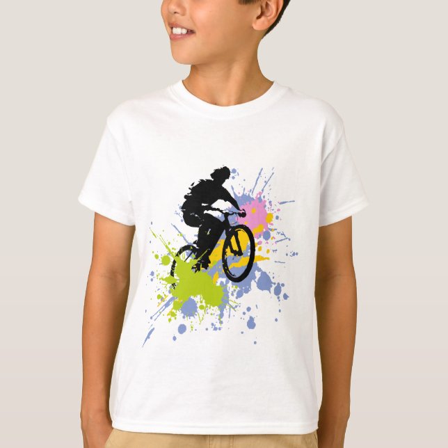 Camiseta Eu amo Biking (Frente)