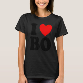 Camiseta Eu Amo Bo