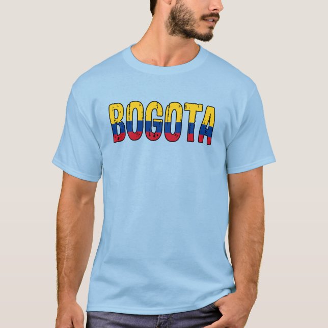 Camiseta Eu amo Bogotá (Frente)
