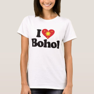 Camiseta Eu amo Bohol