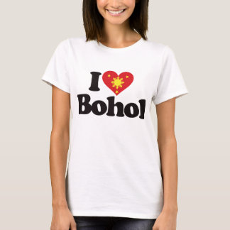 Camiseta Eu amo Bohol