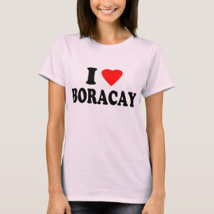 Camiseta Eu amo Boracay