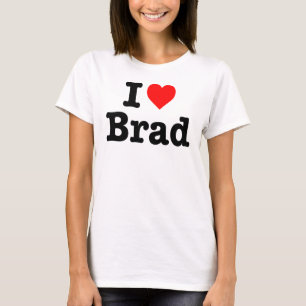 CAMISETA "EU AMO BRAD"