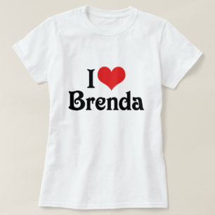 Camiseta Eu Amo Brenda