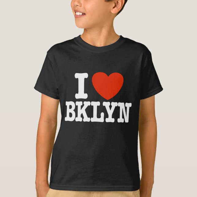 Camiseta Eu Amo Brooklyn (Frente)