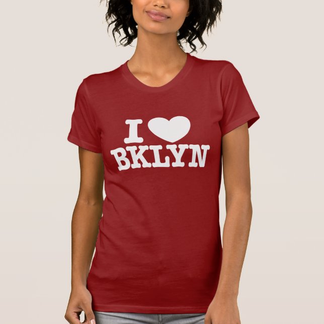 Camiseta Eu Amo Brooklyn (Frente)