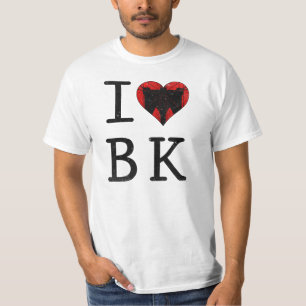 Camiseta Eu amo Brooklyn BK NYC