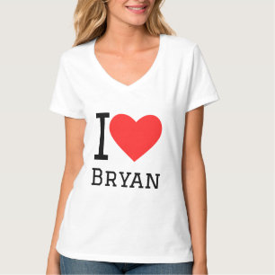 Camiseta Eu amo Bryan