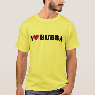 CAMISETA EU AMO BUBBA