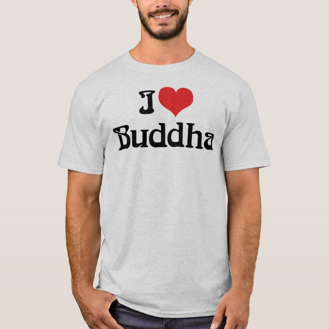 Camiseta Eu Amo Buda (Frente)