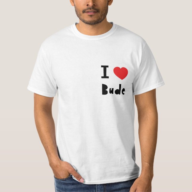 Camiseta Eu amo Bude (Frente)