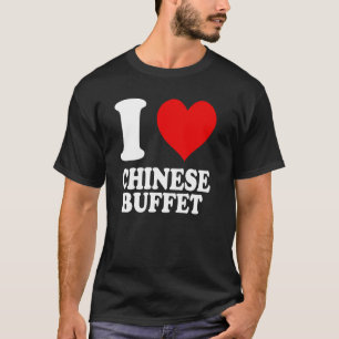 Camiseta Eu Amo Buffet Chinês