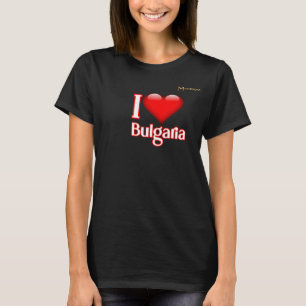 Camiseta Eu Amo Bulgária