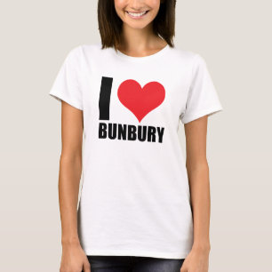 Camiseta Eu amo Bunbury