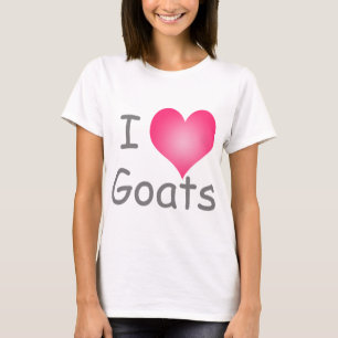 Camiseta Eu Amo Cabras