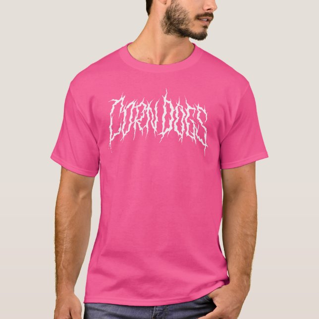 Camiseta Eu Amo Cães Engraçados Comendo Comida Em Mim (Frente)