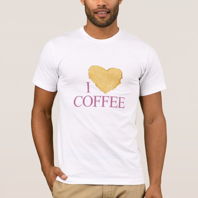 Camiseta eu amo café (Frente)