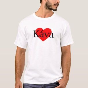 Camiseta Eu Amo Café - Káva