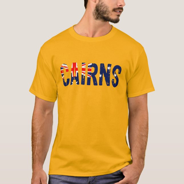 Camiseta Eu amo Cairns (Frente)