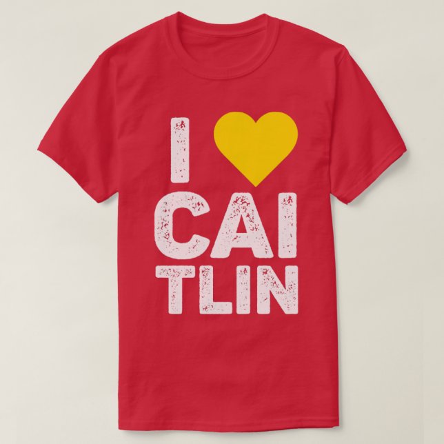 Camiseta Eu amo Caitlin Caitlin Clark2 (Frente do Design)