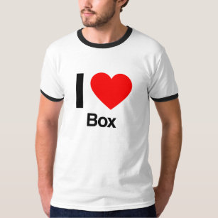 Camiseta eu amo caixa