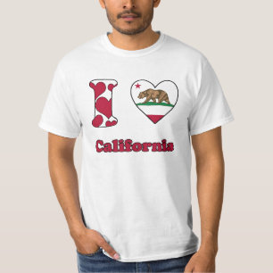 Camiseta Eu amo Califórnia