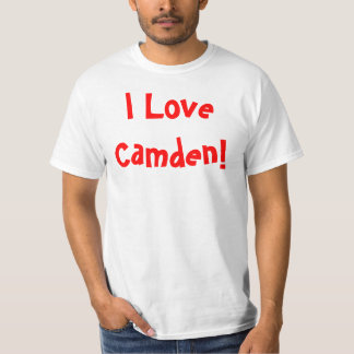 Camiseta Eu amo Camden!