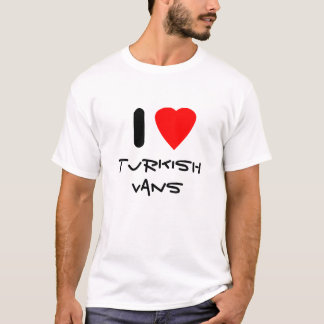 Camiseta Eu amo camionetes turcas