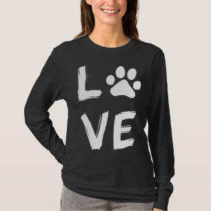 Camiseta Eu Amo Cão Cachorro Cachorro Cachorro Cachorro Cac