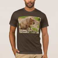 Eu Amo Capybaras!Camiseta