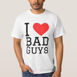 Camiseta Eu amo caras ruins