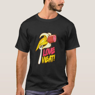 Camiseta Eu Amo Carne