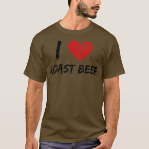 Camiseta Eu Amo Carne De Bovino