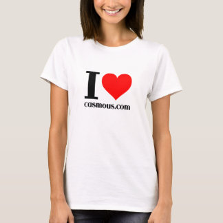 Camiseta eu amo casmous