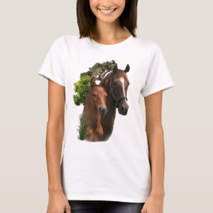 Camiseta Eu amo Cavalos
